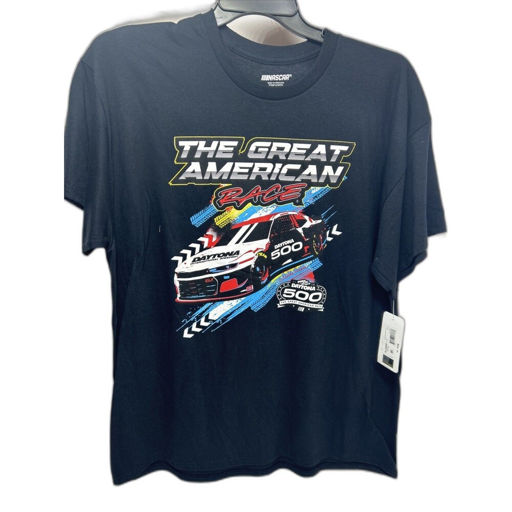 🔥🔥🔥NASCAR The Great American Race Men's XL T- Shirt